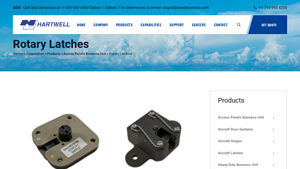 Hartwell Corp - Rotary Latches