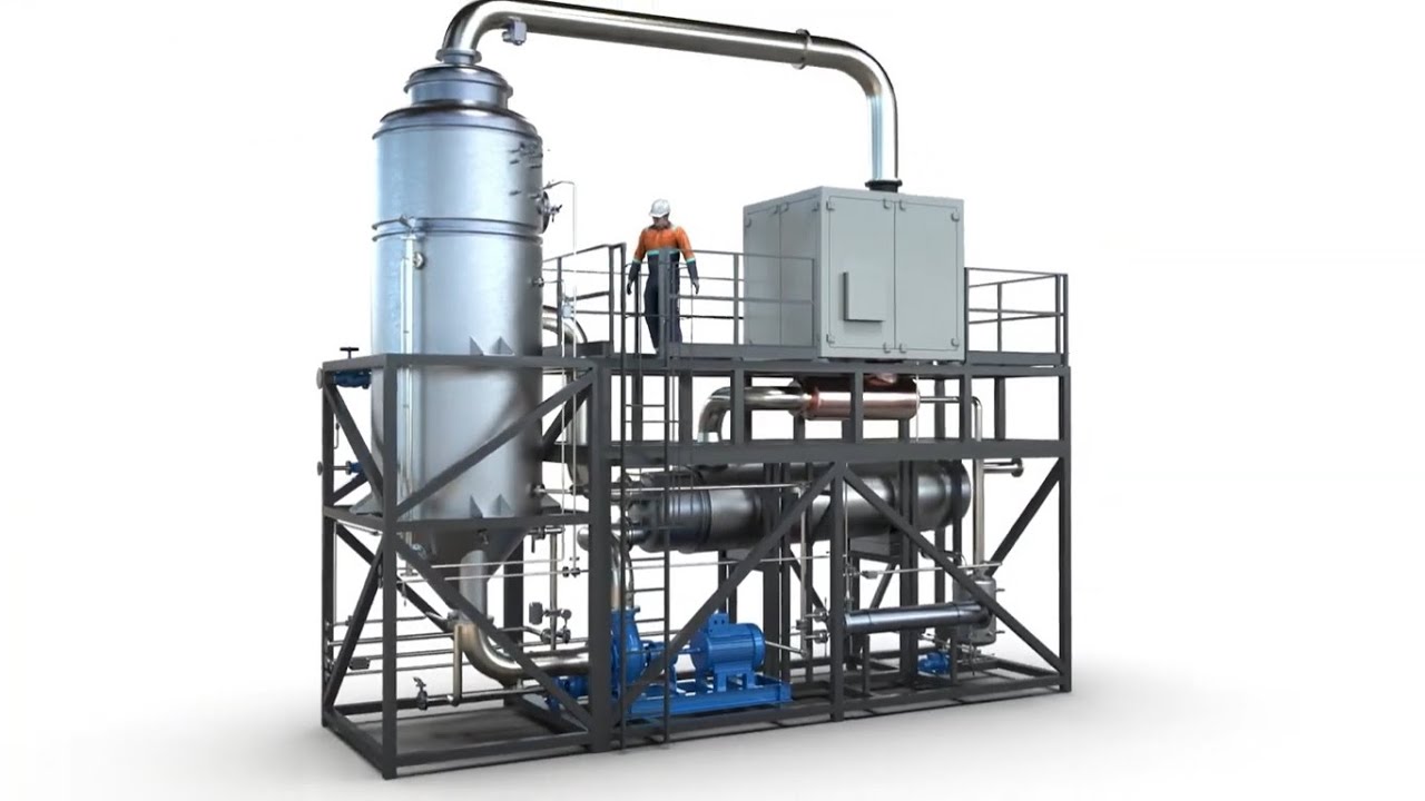 An application scenario or product detail of hazardous waste evaporators - Image 21