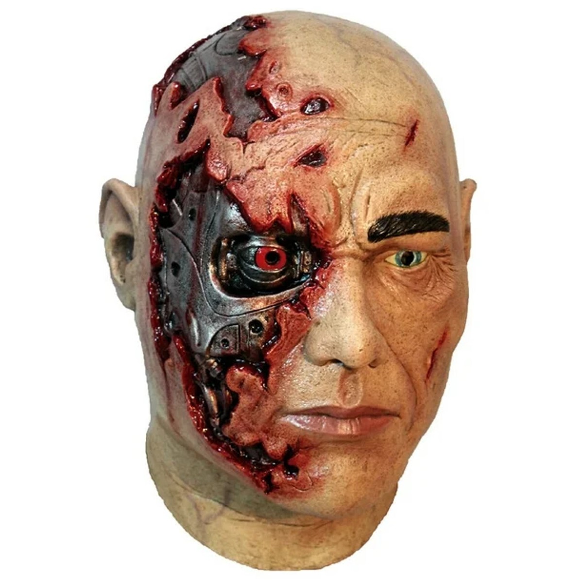 An application scenario or product detail of head armor cyborg mask with a mic - Image 18