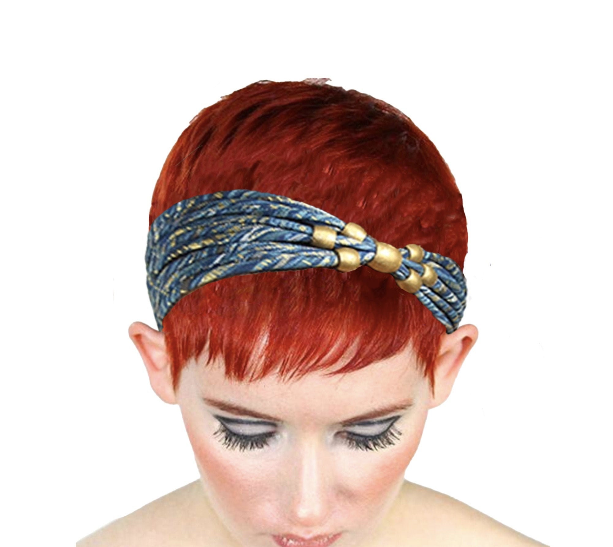 An application scenario or product detail of headbands for short hair - Image 4