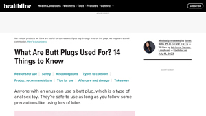 Healthline - Butt Plugs