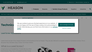 Heason - Lead Screws