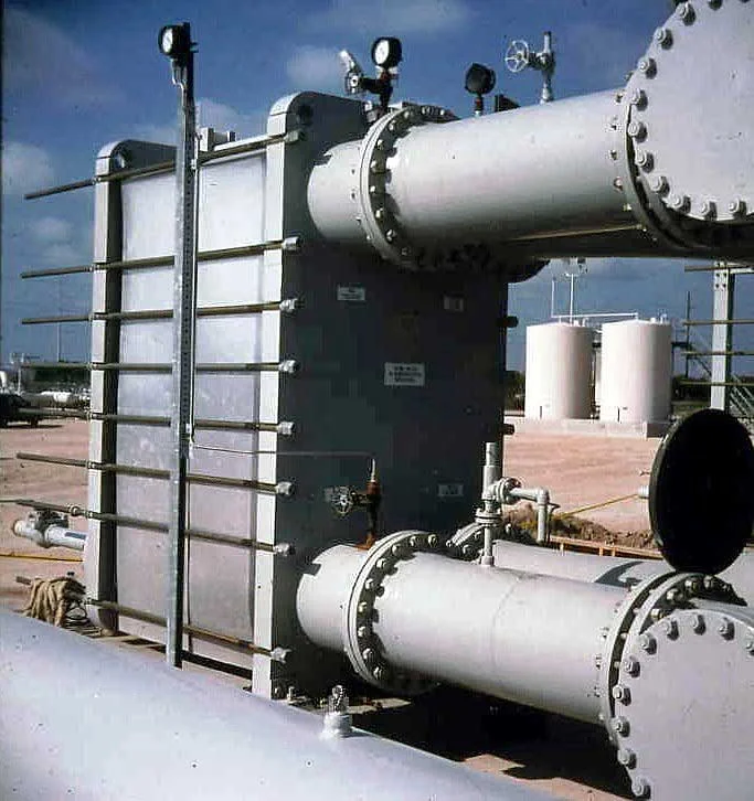 An application scenario or product detail of heat exchanger cover plate - Image 12