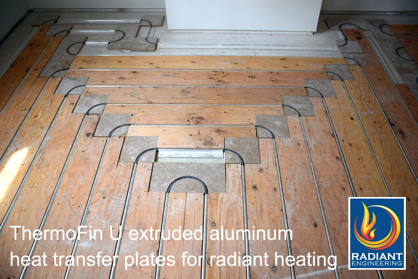 An application scenario or product detail of heat transfer plates for radiant heating - Image 4