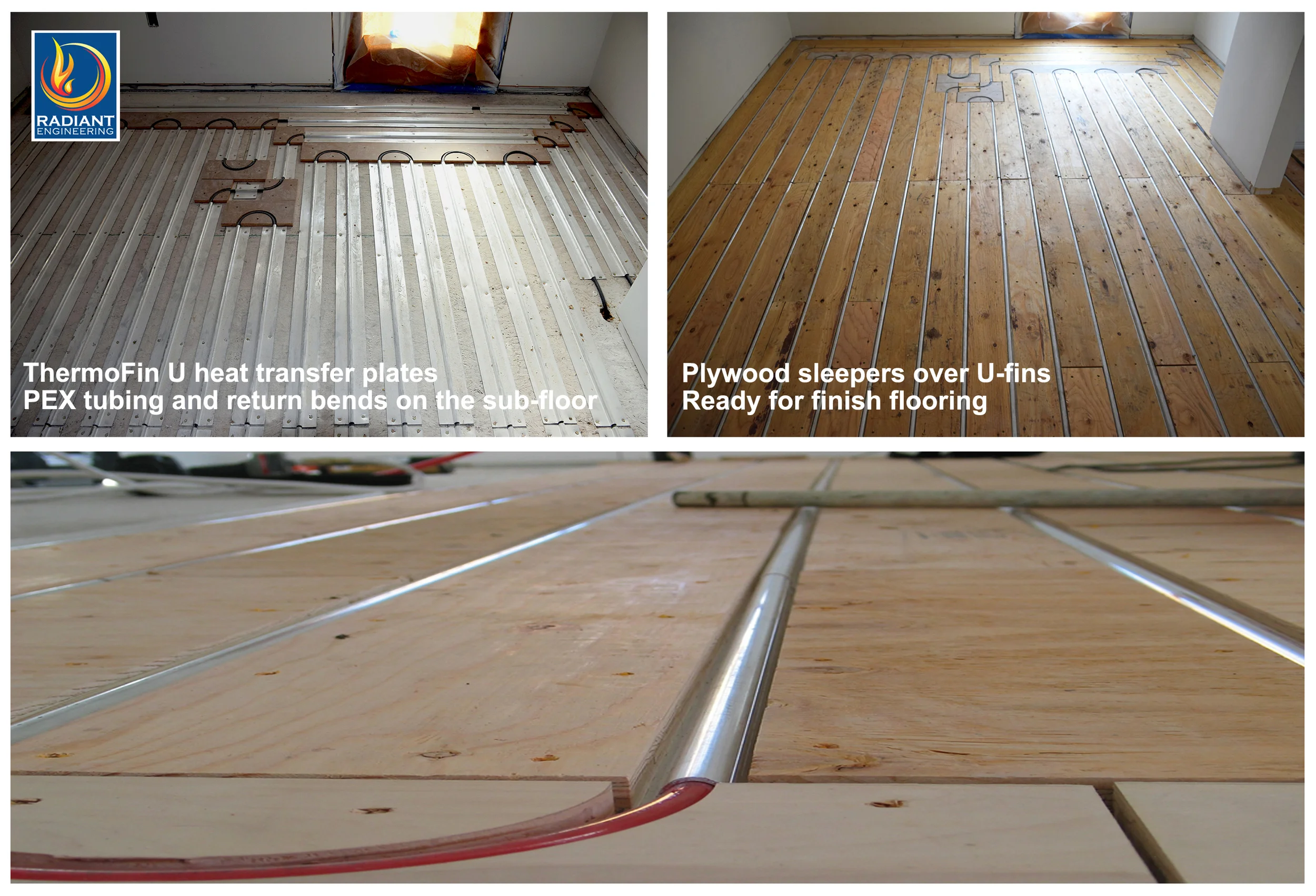 An application scenario or product detail of heat transfer plates for radiant heating - Image 8