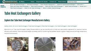 Heat Exchanger Manufacturers - Tube Heat Exchangers
