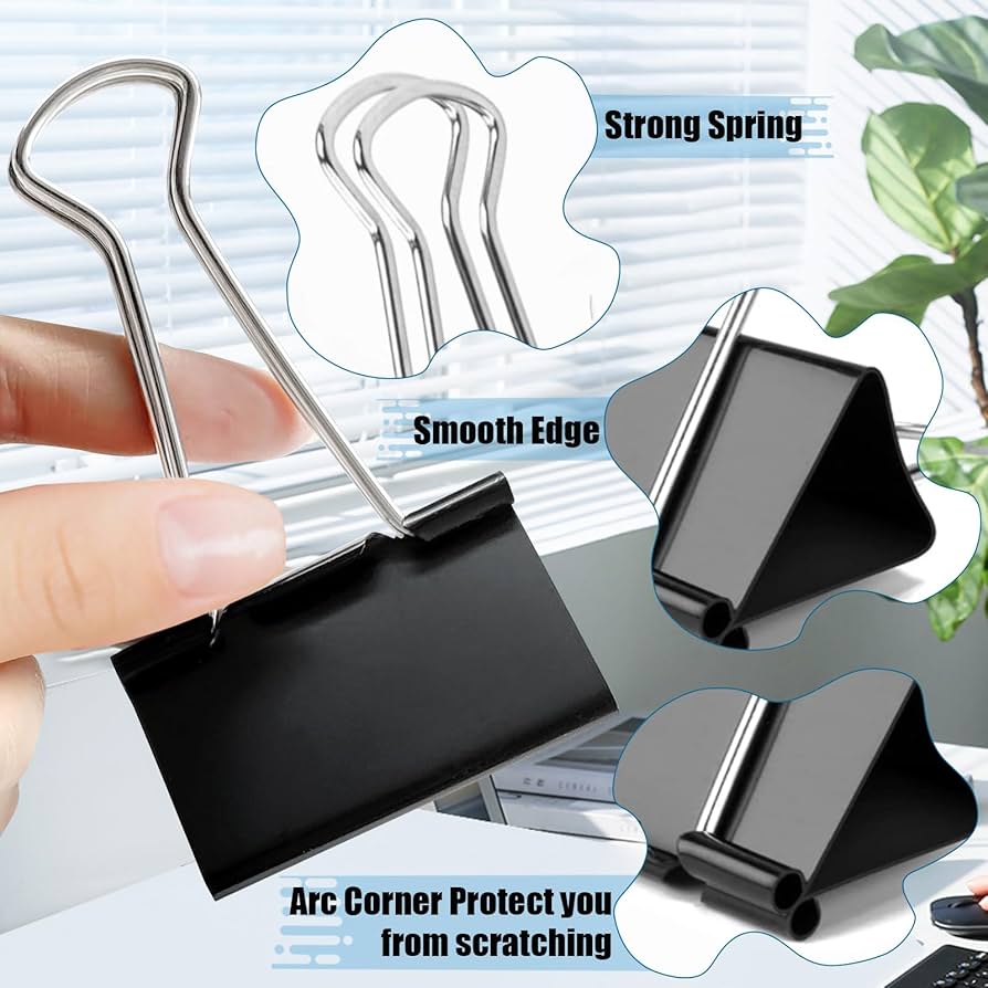 An application scenario or product detail of heavy duty office metal clips - Image 7