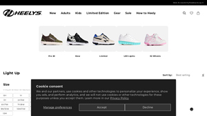 Heelys - Light Up Shoes with Wheels