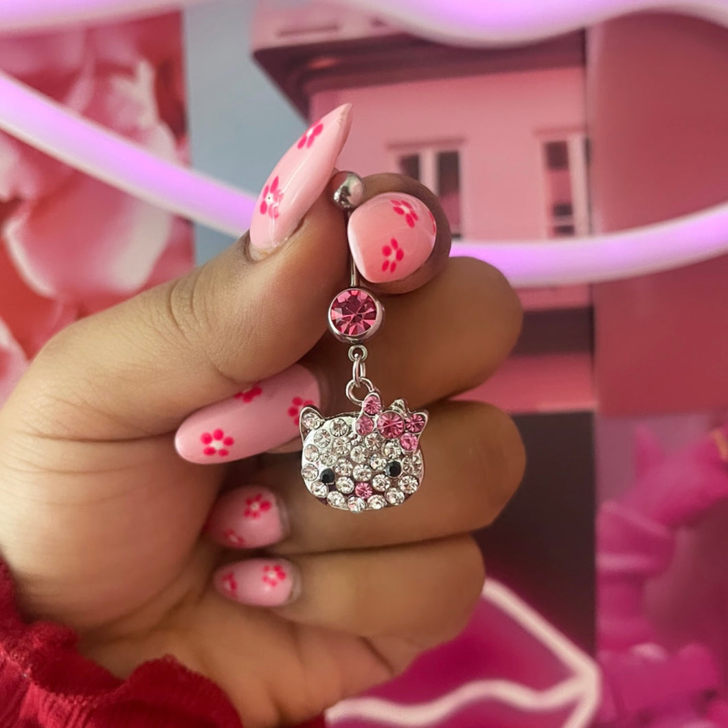 An application scenario or product detail of hello kitty belly ring - Image 14