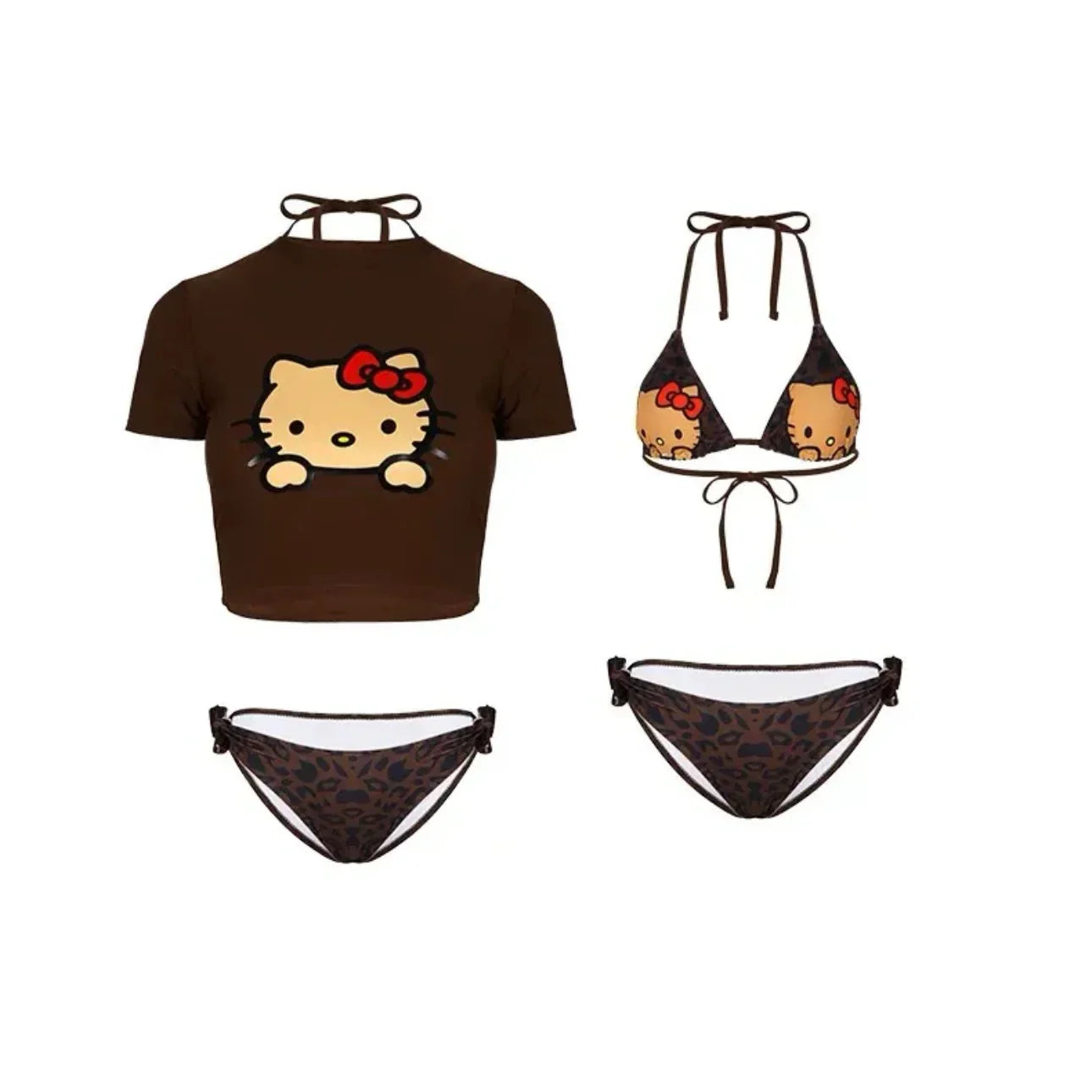 An application scenario or product detail of hello kitty bikini - Image 10