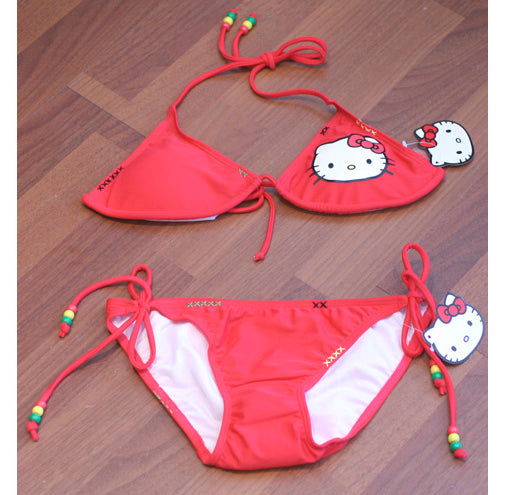 An application scenario or product detail of hello kitty bikini - Image 17