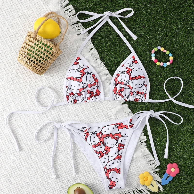 An application scenario or product detail of hello kitty bikini - Image 23