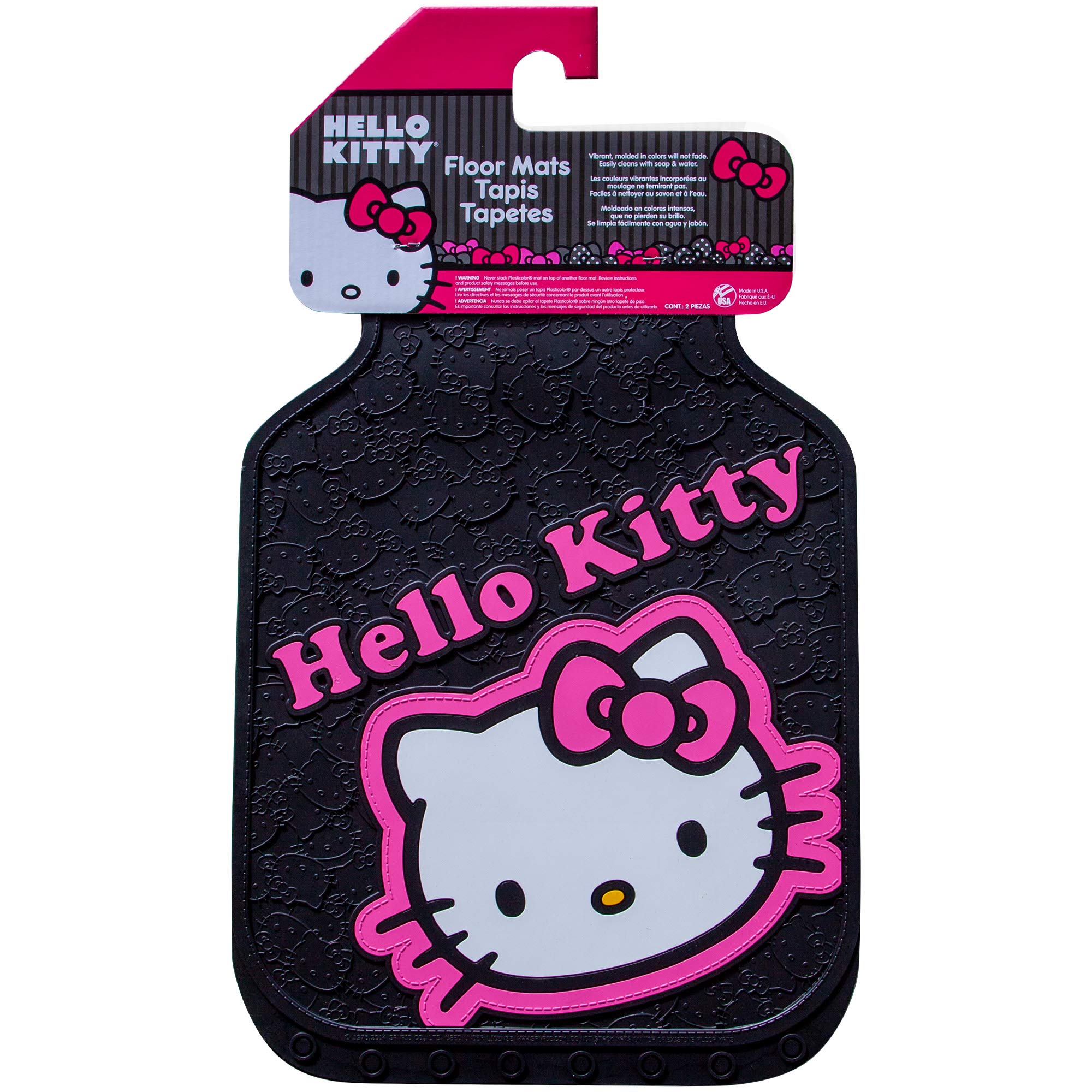 An application scenario or product detail of hello kitty car mats - Image 3