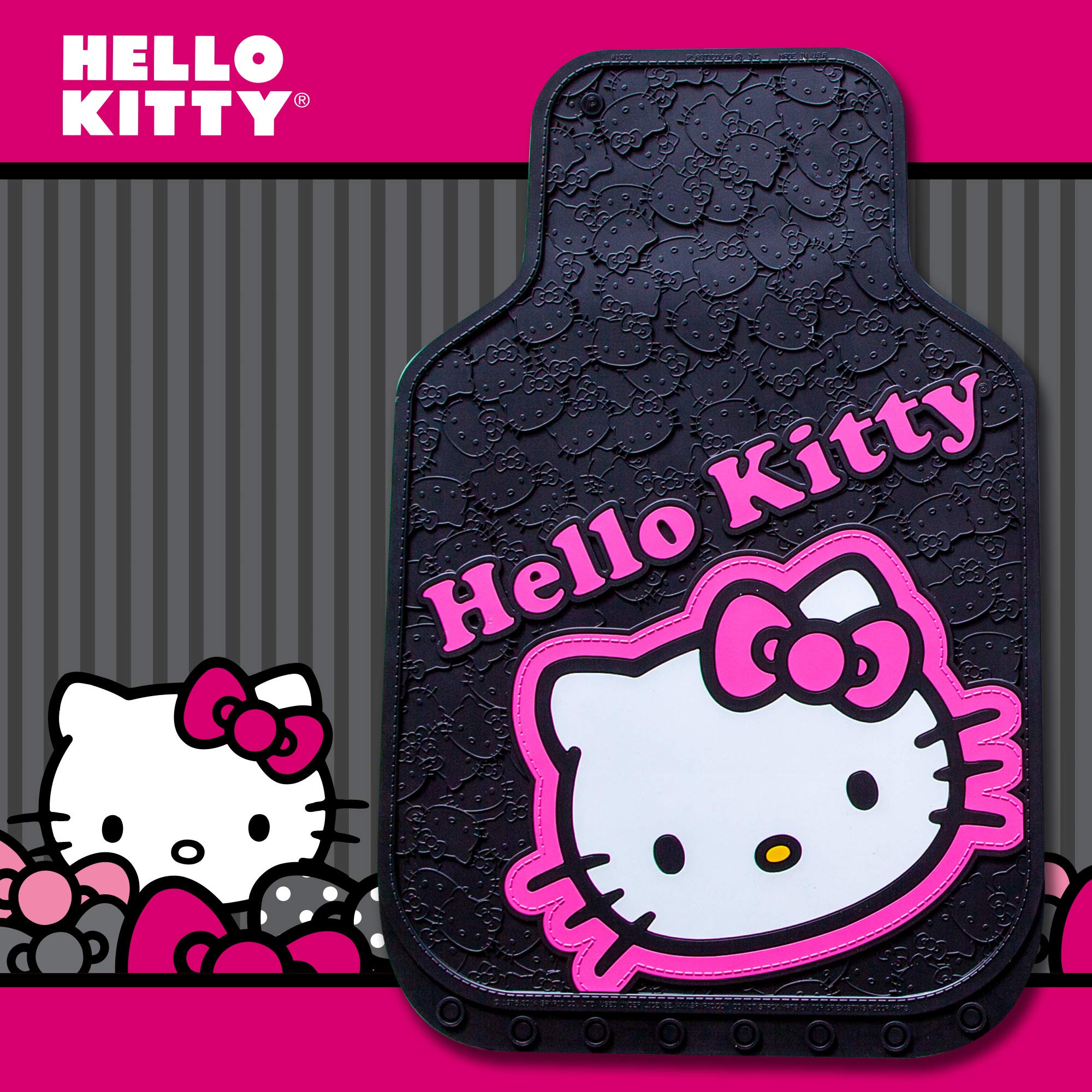 An application scenario or product detail of hello kitty car mats - Image 5