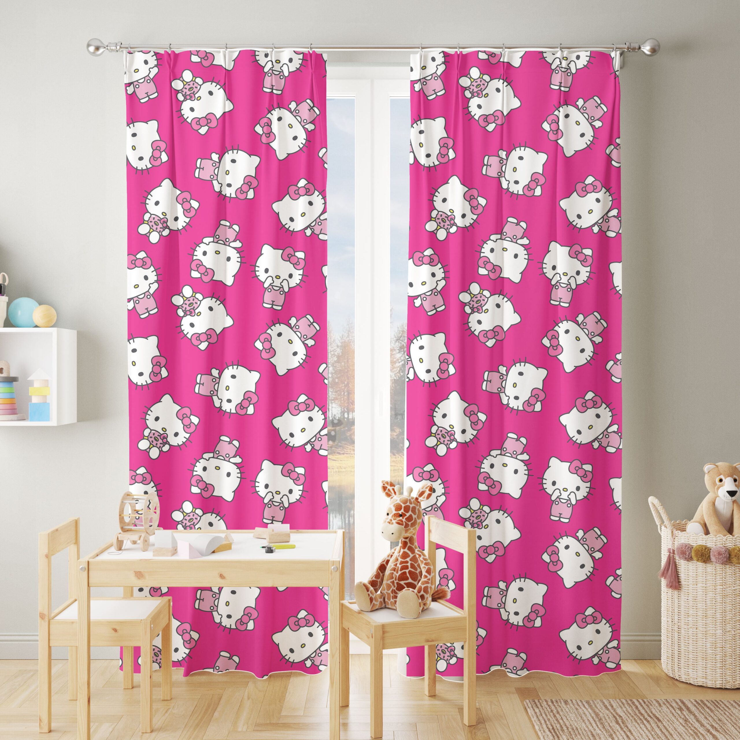 An application scenario or product detail of hello kitty curtains - Image 11