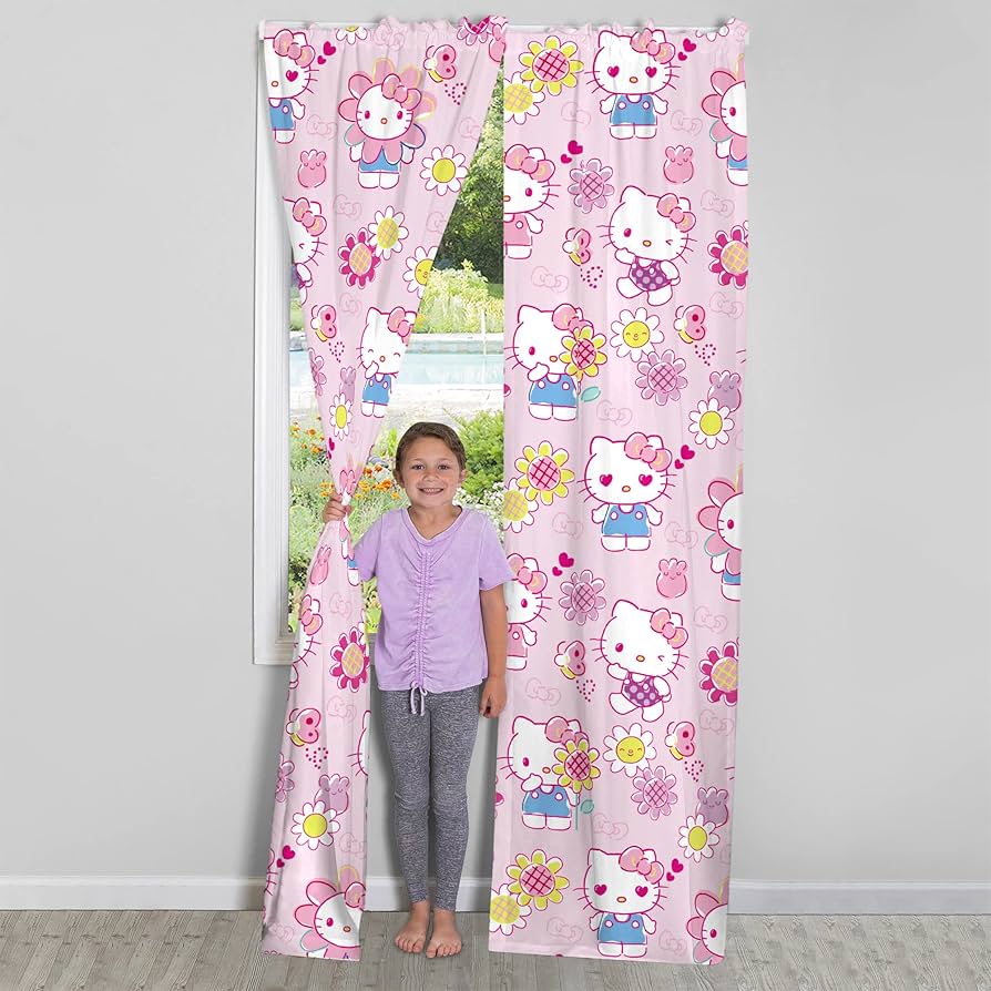 An application scenario or product detail of hello kitty curtains - Image 13