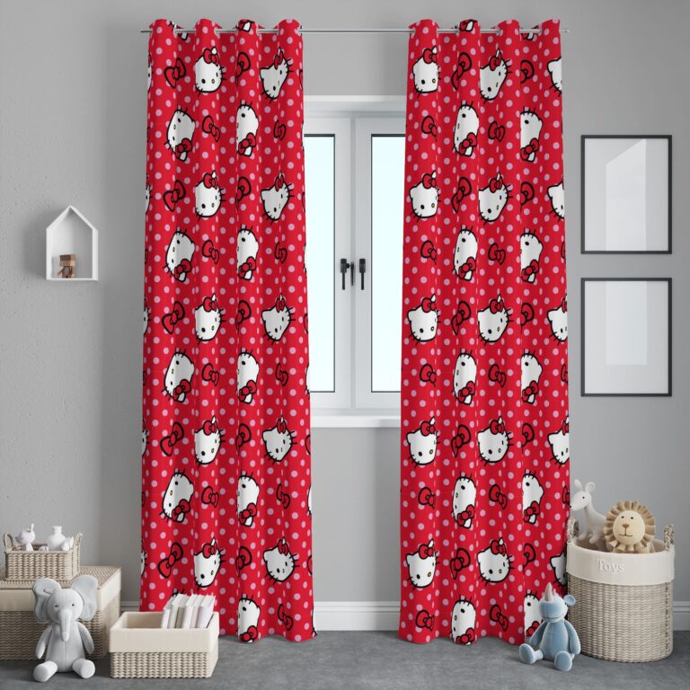 Featured image for the hello kitty curtains guide