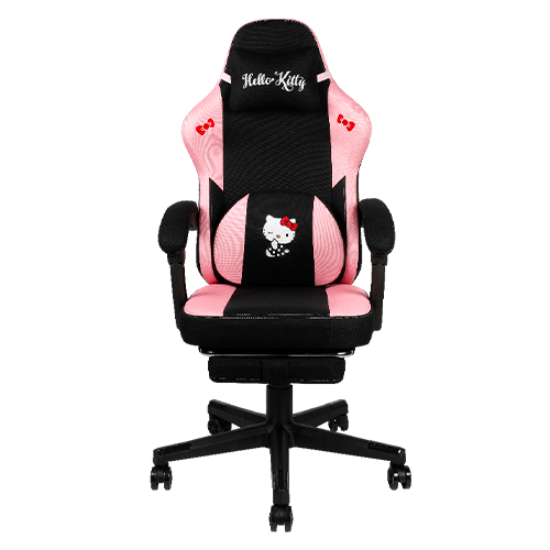 An application scenario or product detail of hello kitty gaming chair - Image 2