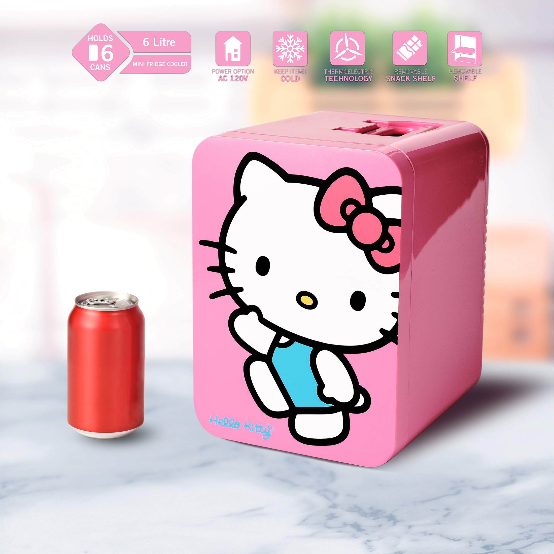 An application scenario or product detail of hello kitty mini refrigerator - Image 15