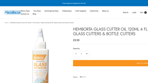 HemBorta - Glass Cutter Oil