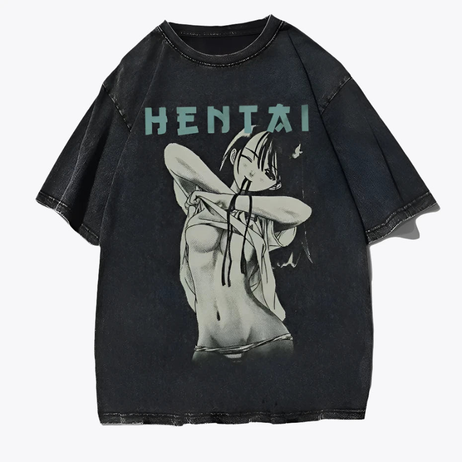 An application scenario or product detail of hentai shirt - Image 9
