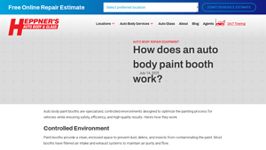 Heppner's Auto Body - Paint Booth Solutions