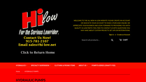 Hi-Low - OG Series Pump