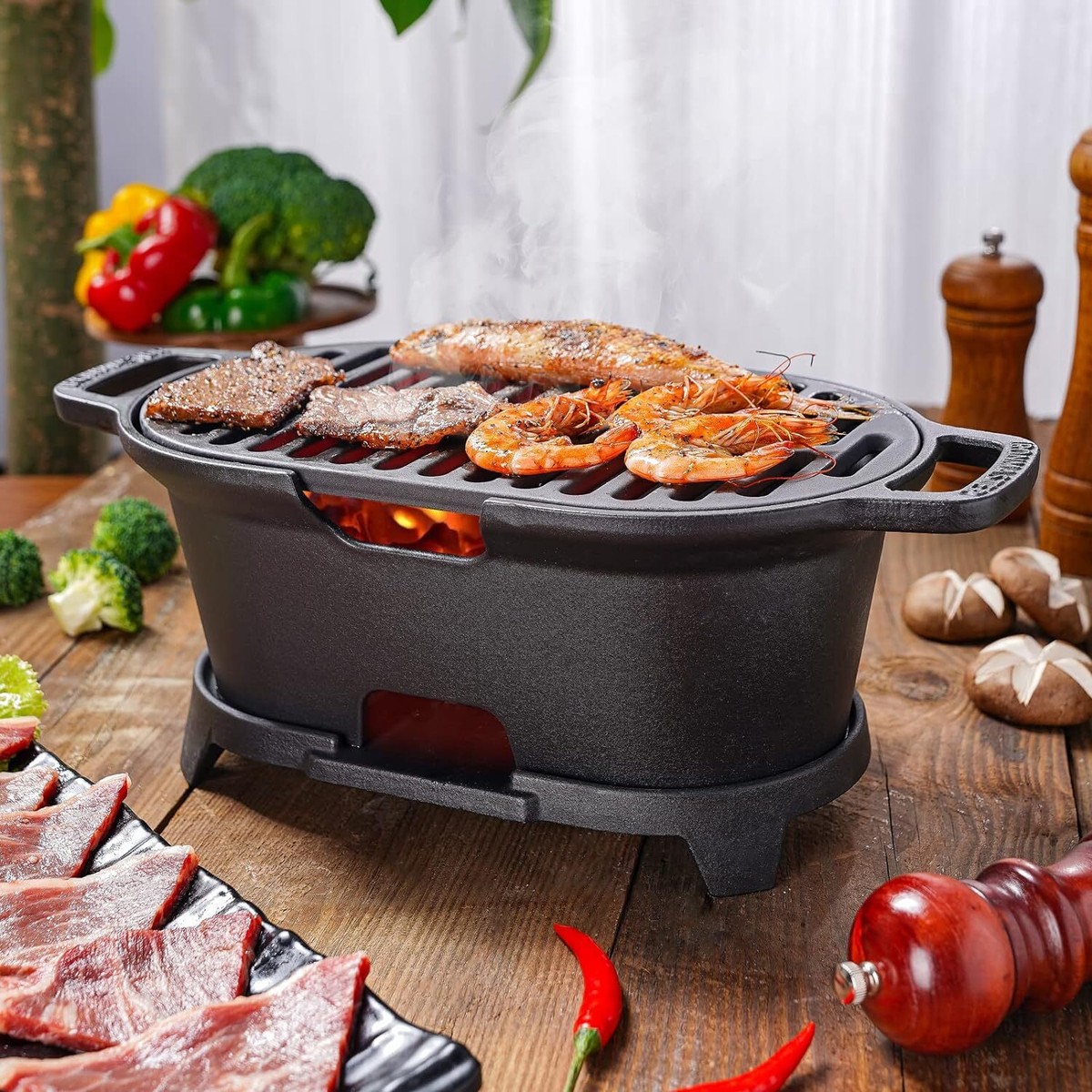 An application scenario or product detail of hibachi grill for sale - Image 6
