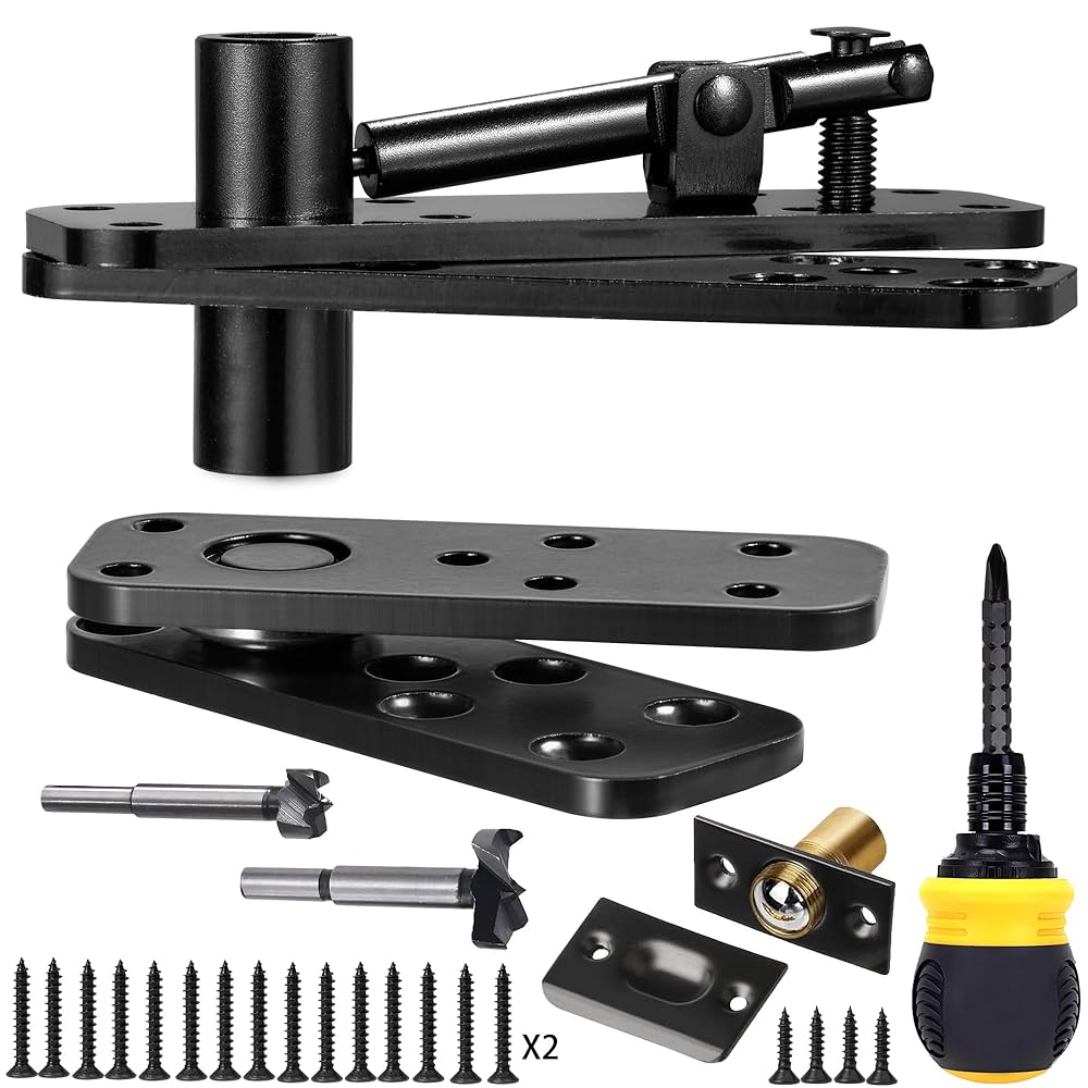 An application scenario or product detail of hidden door hardware hinge - Image 9