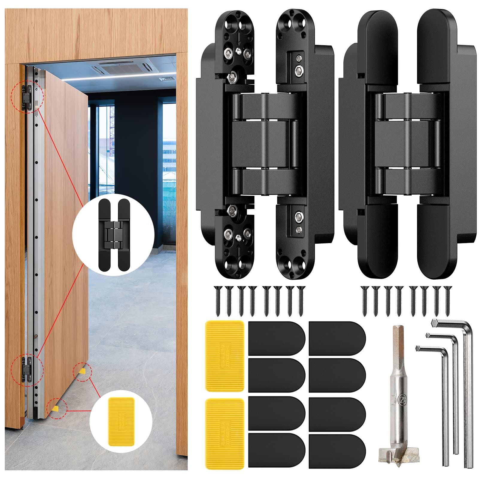 An application scenario or product detail of hidden door hinge - Image 12
