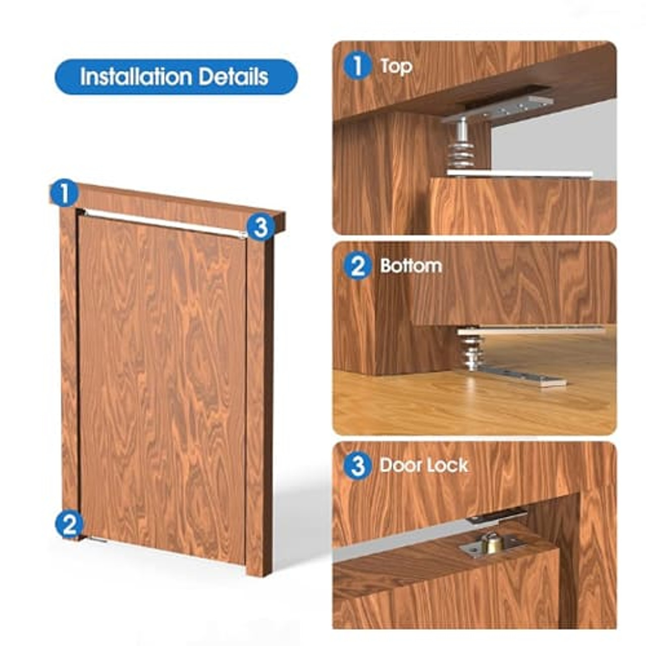 An application scenario or product detail of hidden door hinge - Image 13