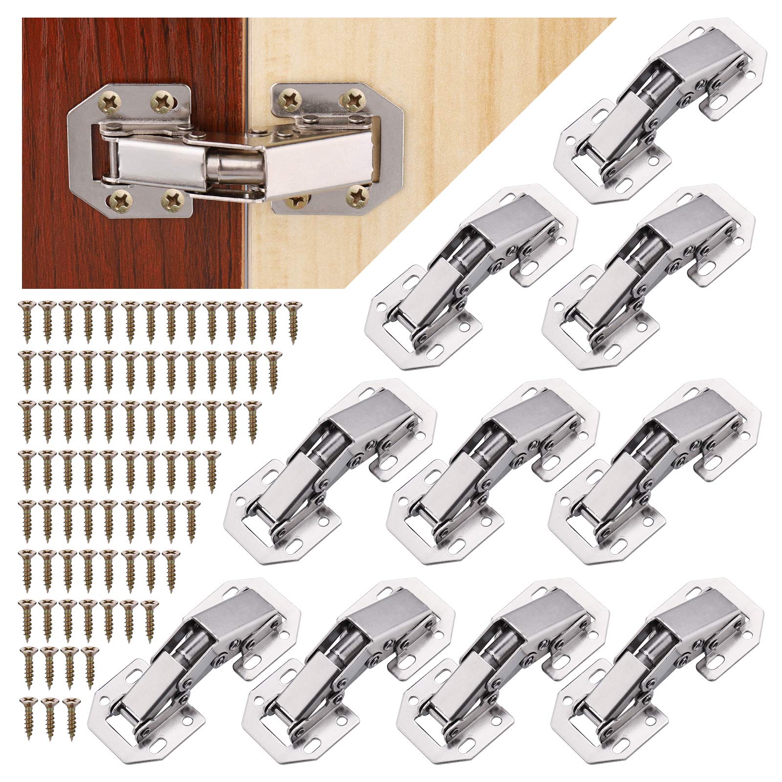 An application scenario or product detail of hidden hinges for kitchen cabinets - Image 4