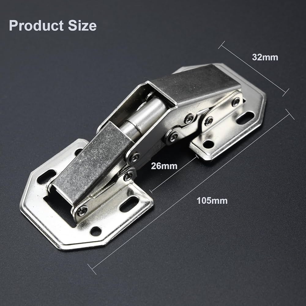 An application scenario or product detail of hidden hinges for kitchen cabinets - Image 15