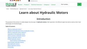 HidraOil - Hydraulic Motors