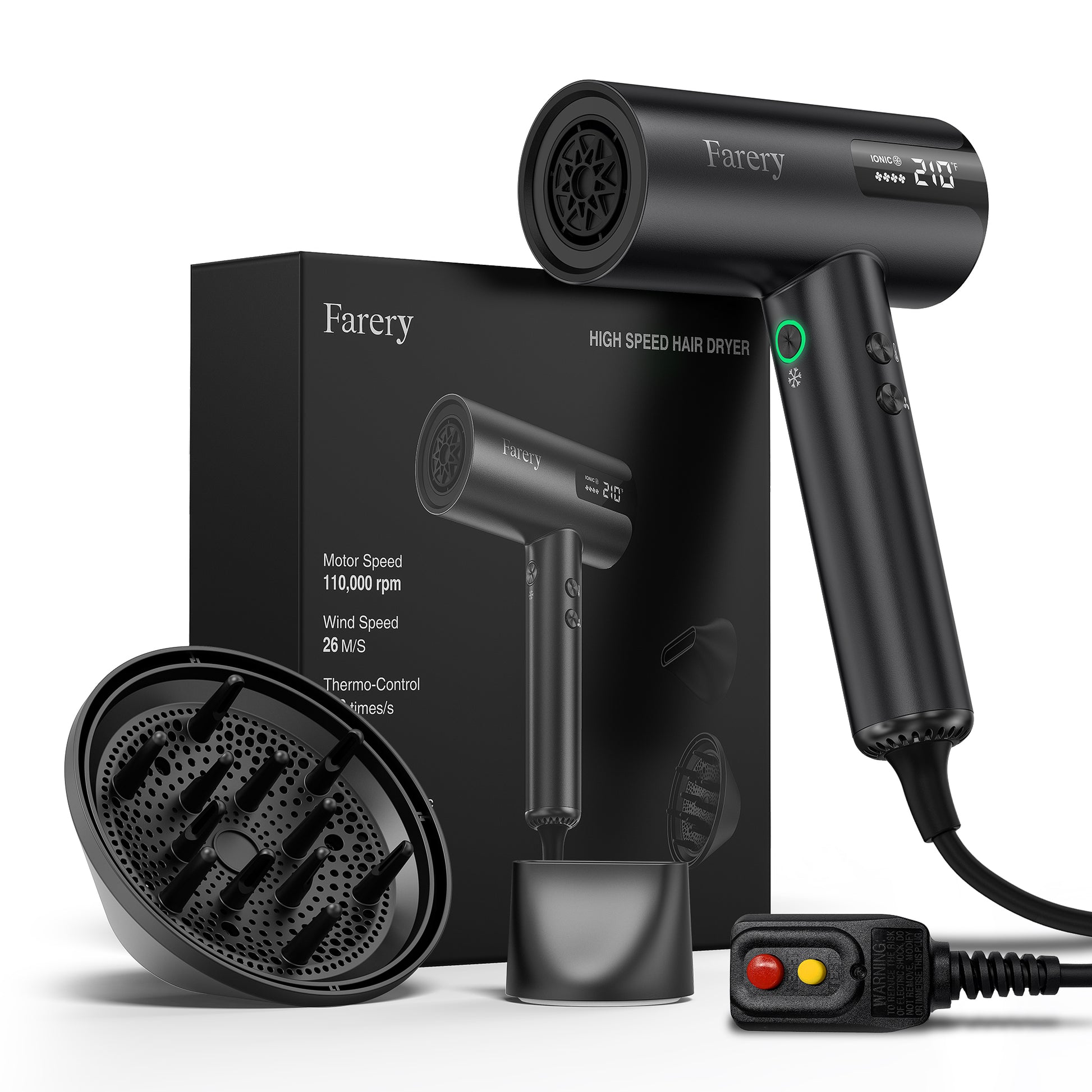 An application scenario or product detail of high speed hair dryer rohs - Image 14