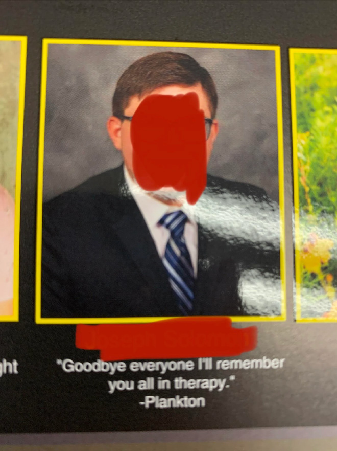 An application scenario or product detail of hilarious yearbook quotes - Image 18
