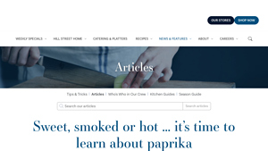 Hill Street Grocer - Paprika