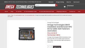 Omega Technologies - EBK14 Installation and Removal Kit