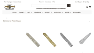 HingeOutlet - Continuous Piano Hinges
