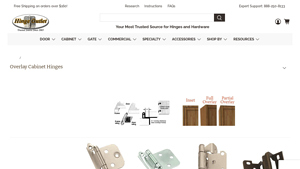 HingeOutlet - Overlay Cabinet Hinges