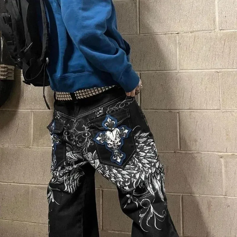 An application scenario or product detail of hip hop goth fashion for men - Image 2