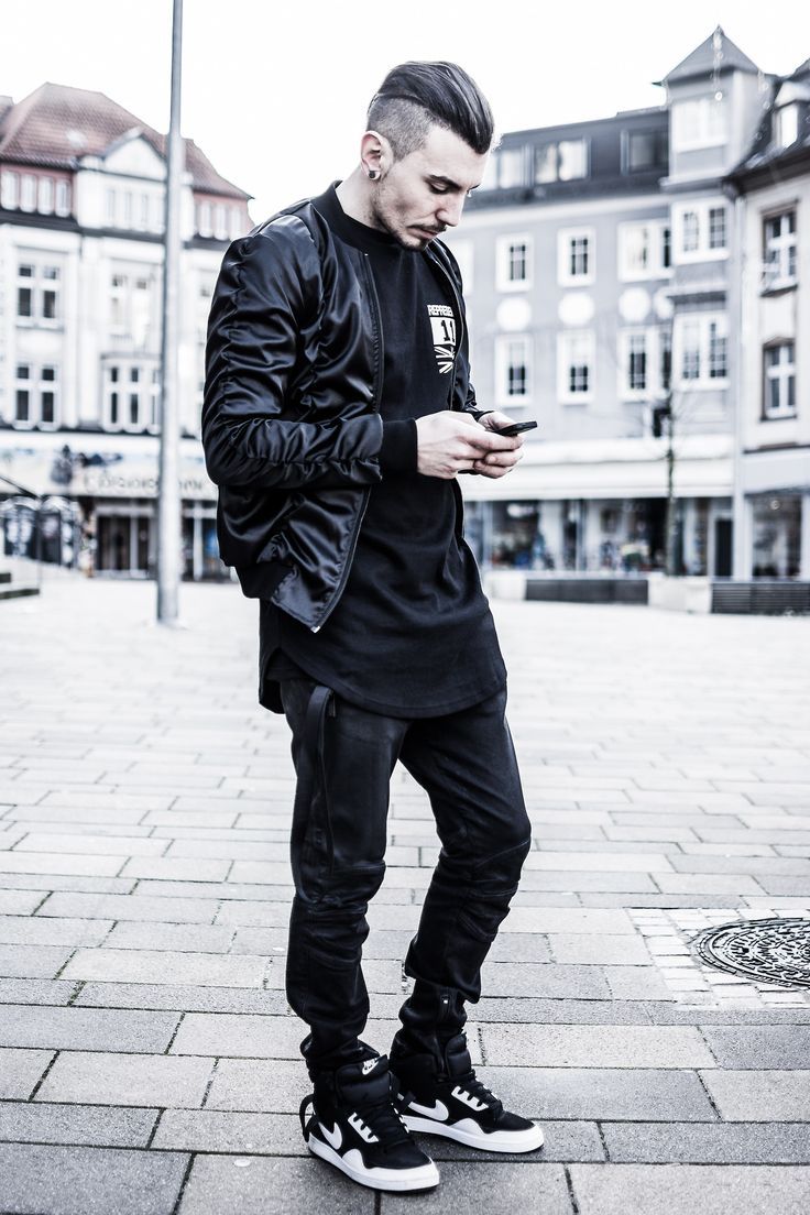 An application scenario or product detail of hip hop goth fashion for men - Image 10