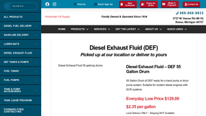 Hirschman Inc - Diesel Exhaust Fluid 55 Gallon Drum