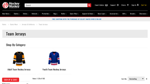 HockeyMonkey - Customizable Hockey Jerseys