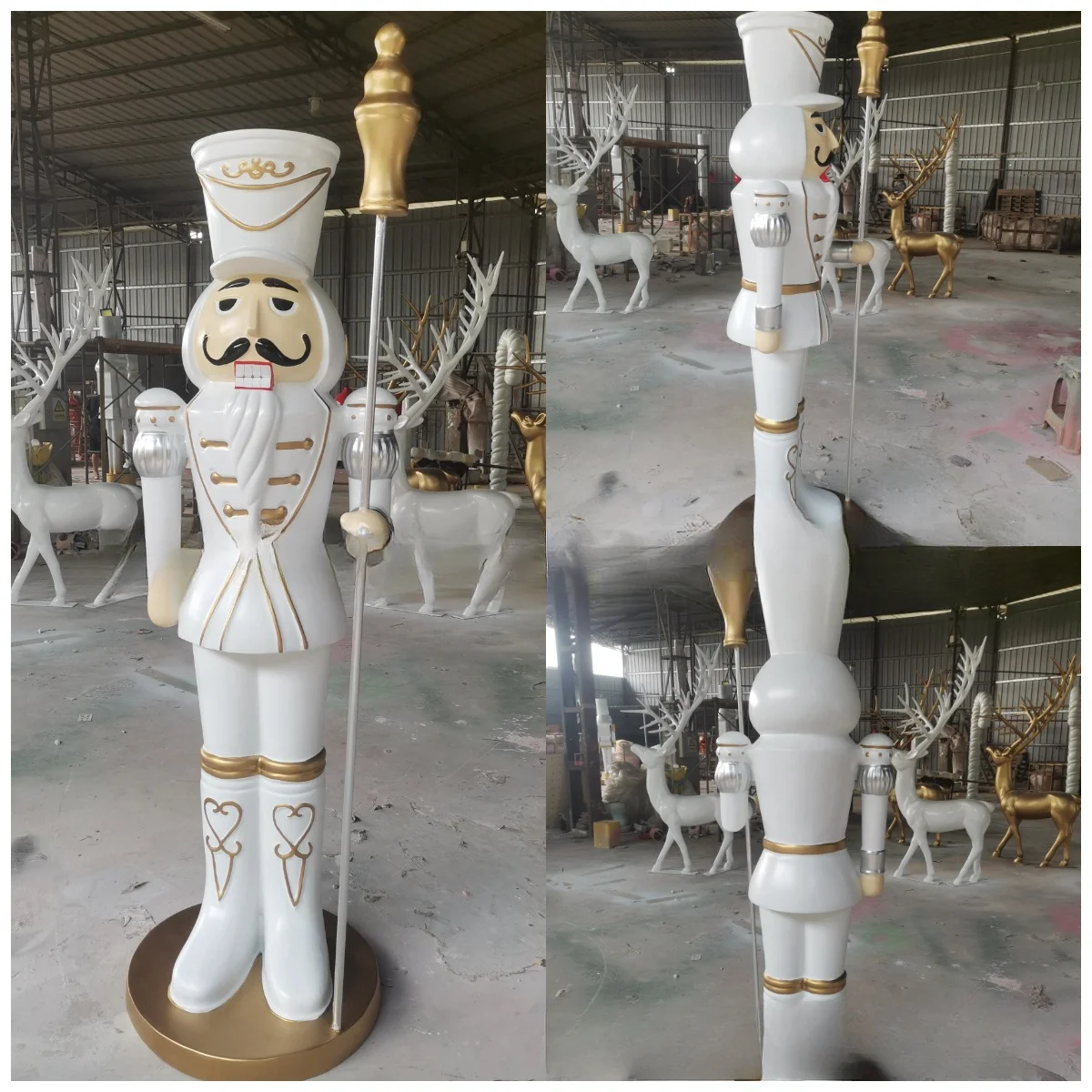 An application scenario or product detail of holiday time 75 inch nutcracker - Image 10