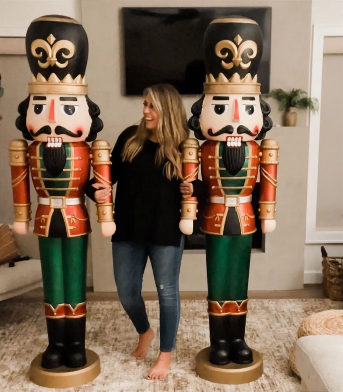 An application scenario or product detail of holiday time 75 inch nutcracker - Image 12