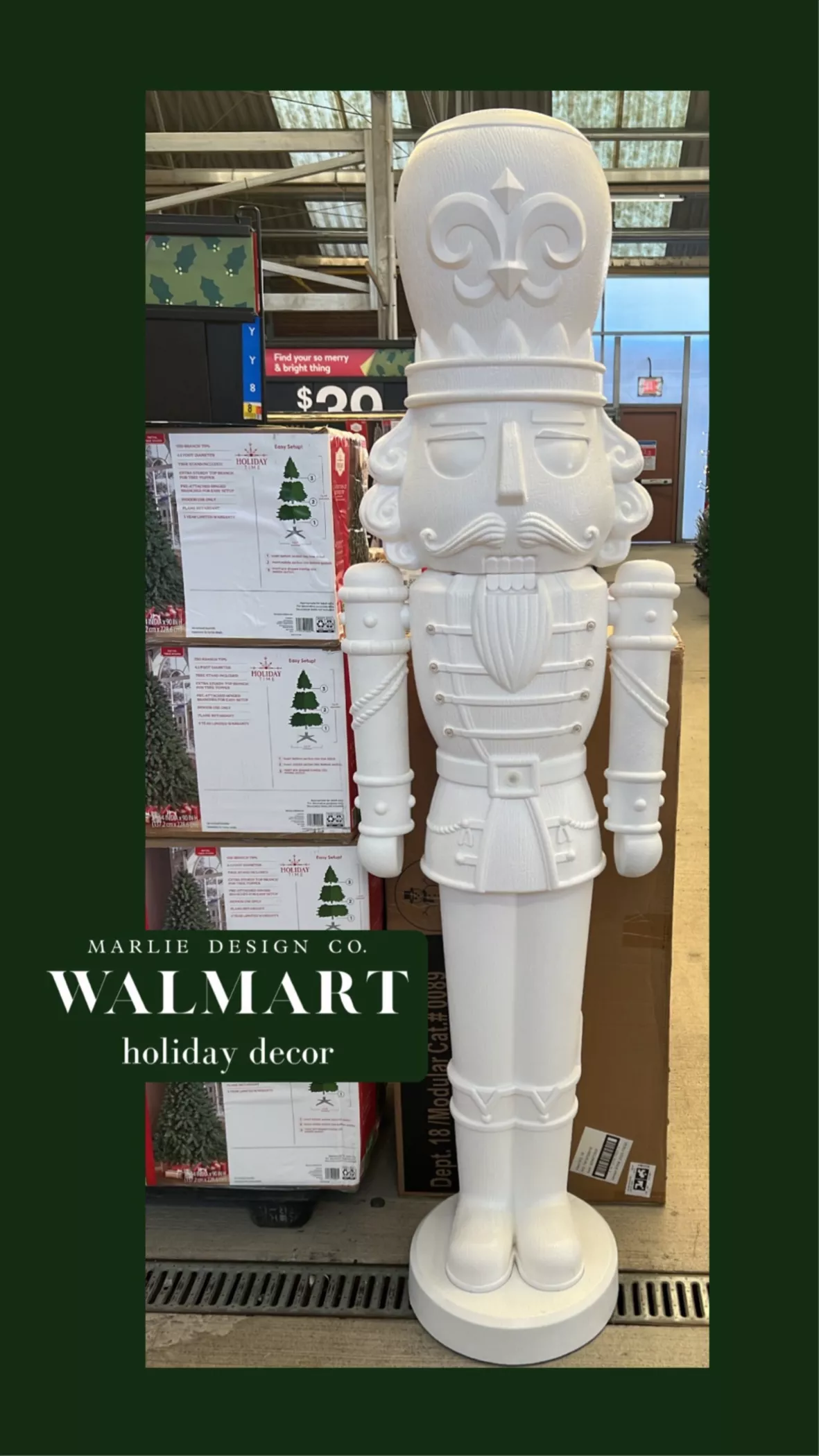 An application scenario or product detail of holiday time 75 inch nutcracker - Image 13