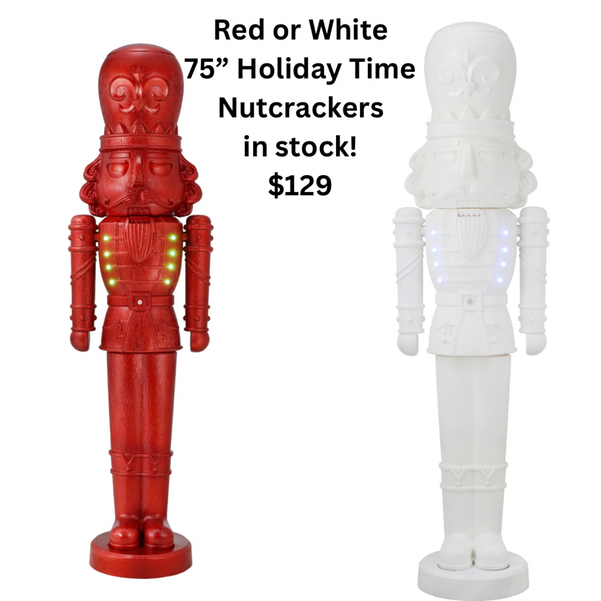 An application scenario or product detail of holiday time 75 inch nutcracker - Image 14
