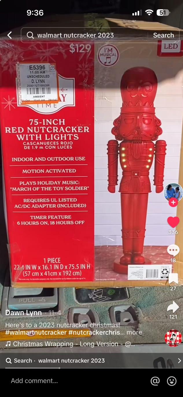 An application scenario or product detail of holiday time 75 inch nutcracker - Image 17