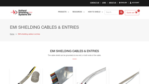 Holland Shielding - EMI Shielding Cables & Entries